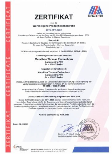 Zertifikat WPK 2023 001